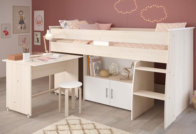 Guide d'achat pour choisir un lit combiné pour enfant avec rangements | Camif
